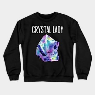 Crystal lady Crewneck Sweatshirt